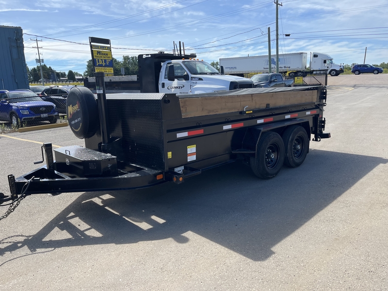 Cargo, Utility Trailers  2026 Miska 7 Ton Contractor Dump Trailer Photo